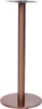 vidaXL Stół bistro rama złoty Ø45x107 cm stal nierdzewna Podgląd zdjęcia produktu 5