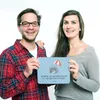 Mr. & Mrs. Panda Mauspad Seeigel - Blau Pastell - Geschenk, Produktbild-Vorschau 4