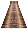 TAPIS DE COULOIR  antidérapant TOLTEC beige  67 cm marron Voir les images du produit 1