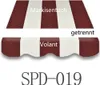 VANA Markisenstoff mit Volant für 4 x 3 m Markisen Produktbild-Vorschau 2