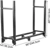 Metall Kaminholzregal 590 kg Haltekapazität, Brennholzregal Produktbild-Vorschau 8