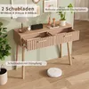 Tavolino consolle INONEFT con 2 cassetti, tavolino da Anteprima dell’immagine prodotto 6
