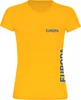 multifanshop Damen T-Shirt - Europa - Brust & Seite, gelb, Produktbild-Vorschau 1