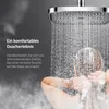 EMKE Duschsystem mit Thermostat, 36x24mm Regenduschkopf, Produktbild-Vorschau 6