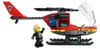 LEGO City 60411 Hélicoptère de sauvetage des pompiers. Voir les images du produit 14