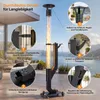 ZMH Stufa a pellet esterna 6KW camino da giardino Anteprima dell’immagine prodotto 4