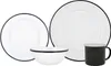 Argon Ta 16pc weißen Emaille-Geschirr Set - Stahl Produktbild-Vorschau 1