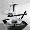 Feng Shui Tischbrunnen, dekorativer Wasserfall für Büro und Produktbild-Vorschau 3