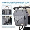 Lekebaby Baby Wickelrucksack Wickeltasche mit Produktbild-Vorschau 6