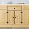 vidaXL Schrank SKI Honigbraun 60 x 46 x 81,5 cm Massives Produktbild-Vorschau 4