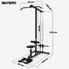 GORILLA SPORTS® Latzugturm - Verstellbar, bis 300 kg, 30 Produktbild-Vorschau 2