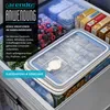 Arendo Eiswürfelform Silikon mit Deckel und Einfüllöffnung, Produktbild-Vorschau 6