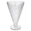 6x Copa Helado Eisbecher mit Fuß 340ml Waffel-Optik Produktbild-Vorschau 6