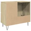 Badschrank Sonoma-Eiche 65x33x60 cm Holzwerkstoff Produktbild-Vorschau 5
