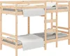 vidaXL Etagenbett 90x200 cm Massivholz Kiefer -  Betten & Produktbild-Vorschau 12