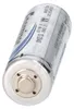 A close-up, angled view of a single AA battery. Anteprima dell’immagine prodotto