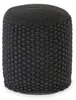 Pufa z wełny merynosowej, Ø40, wys. 45 cm, pufa ogrodowa, Podgląd zdjęcia produktu 1