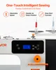 VEVOR Industrienähmaschine, 550-W-Nähmaschinen-Set mit Produktbild-Vorschau 3