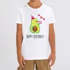 Mr. & Mrs. Panda Kleinkinder T-Shirt Avocado Geburtstag Produktbild-Vorschau 3