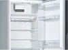 The interior of an open refrigerator with shelves and door compartments. Anteprima dell’immagine prodotto