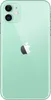 The back of a green iPhone 11 is shown against a white background. Produktbild-Vorschau