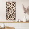MuchoWow® - Leinwandbilder - Baumstämme - Winter - Natur, Produktbild-Vorschau 6