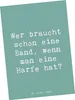 Mr. & Mrs. Panda Grußkarte Spruch Harfenzauber - Produktbild-Vorschau 1