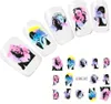 Tattoo Nail Art Modell Glamour Teenager Aufkleber Nagel Produktbild-Vorschau 1