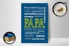 Holzschild Spruch 12x18cm Papa Superheld Vorbild Beschützer Produktbild-Vorschau 2