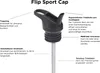 Klean Kanteen®Flip Seal Sport Cap Noir Noir Pailles à boire Voir les images du produit 7