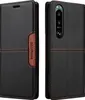 Pouzdro pro Sony Xperia 5 III, kožené flipové peněženkové Náhled obrázku produktu 2