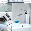 2x Wasserhahn Bad wasserfall Badarmatur Messing Produktbild-Vorschau 10
