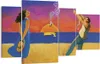 Bild auf Leinwand - Leinwandbild - 4 Teile - Symbol Liebe Produktbild-Vorschau 1