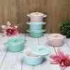 6er Set Emilia Mini-Cocotte Pastell Rosa Mint Blau 100ml Produktbild-Vorschau 5