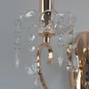 KOSILUM - Wandleuchte, Metall, Kristall und Glas - Roségold Produktbild-Vorschau 3