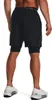 Under Armour Ua Vanish Woven 2In1 Sts 002 Black L Produktbild-Vorschau 3
