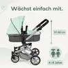 Bayer Chic 2000 Kombi-Puppenwagen Mika | 2in1 Buggy & Produktbild-Vorschau 3