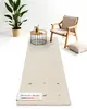 carpetfine Tapis de laine Gabbeh Uni couloir Blanc 75x240 Voir les images du produit 1
