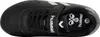 A top-down view of a single black child's shoe with white accents. Produktbild-Vorschau