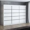 Schwebetürenschrank, 3-türig Schrank 200 cm mit 4 Produktbild-Vorschau 1