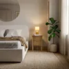 Tavolino da notte in legno di abete, MDF, dimensioni Anteprima dell’immagine prodotto 13