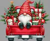 Weihnachtszwerg Truck Wichtel Gnom - Weihnachten Xmas Produktbild-Vorschau 3