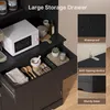 BEALIFE Küchenhochschrank 107x40x172 cm mit Steckdose & Produktbild-Vorschau 7