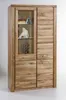Vitrine Tabea Highboard Regal in Wildeiche geölt Teilmassiv Produktbild-Vorschau 1