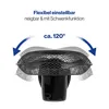 Clatronic VL 3601 schwarz  23 cm Tisch-Ventilator Produktbild-Vorschau 3