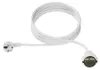 BACHMANN Extension cable, Schutzkontakt 230V 4m weiss Produktbild-Vorschau 1