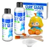 Ton Glasur transparent 2×100 ml, hochglänzend, wasserfest, kratzfest Náhled obrázku produktu