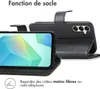 imoshion Luxe Bookcase pour le Samsung Galaxy A16 - Noir Voir les images du produit 4