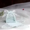 Satz Von 50, Laser Cut Blumen Hochzeit Gunst Boxen, Papier Produktbild-Vorschau 5