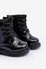 Lackierte Kinderstiefel mit Reißverschluss Schwarz Tibbie Produktbild-Vorschau 13